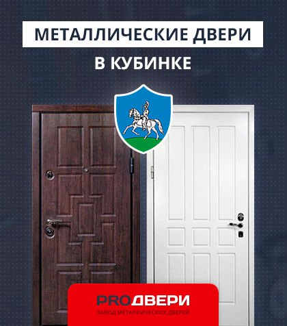 Металические двери в Кубинке